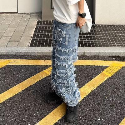 Washed Cat Beard Harlan Patch Jeans