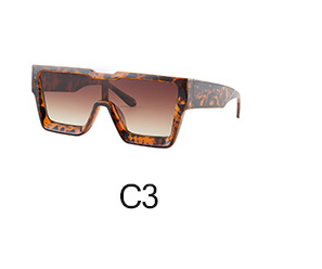 Personalized Sunglasses One-piece Frame Glasses