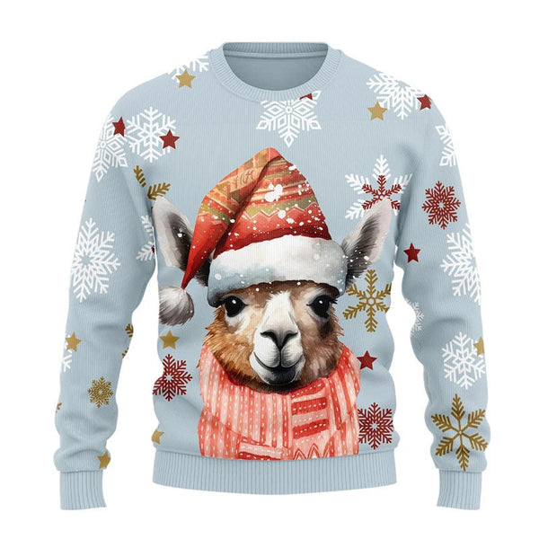 Personalized Christmas Thick Needle Sweater