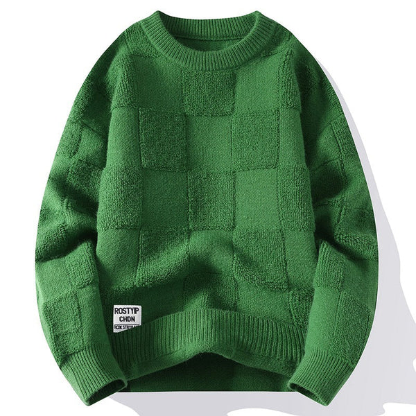 Round Neck Sweater Men
