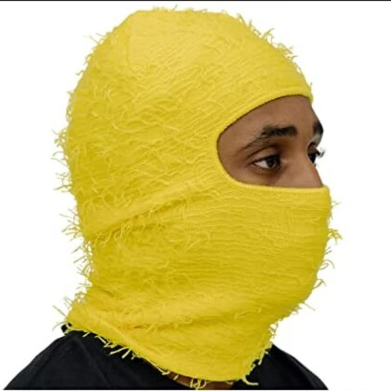 Balaclava Men's And Women's Knitted Camouflage Headgear Wool Hat