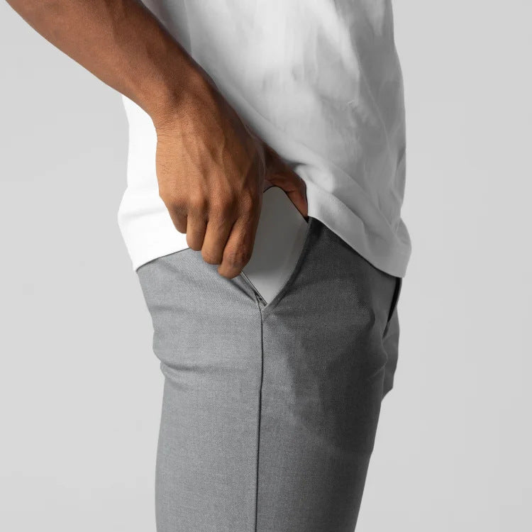 Men's Japanese Style Youth Business All-match Cotton Trousers