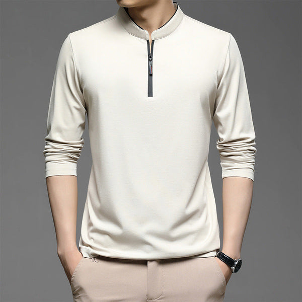 Half High Collar Cotton sweater
