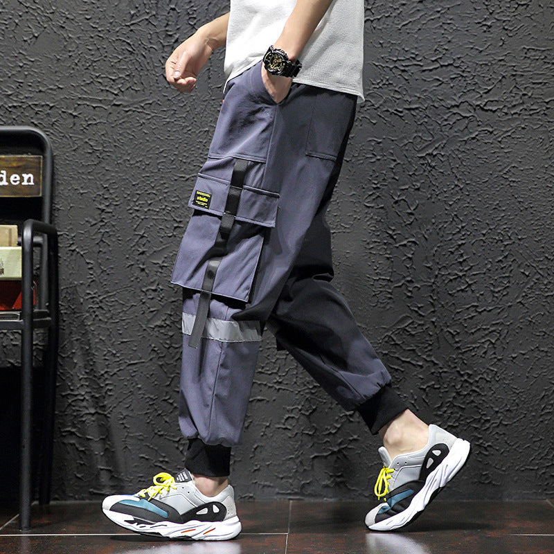 nine-point Beamed Harem Pants Loose And Casual