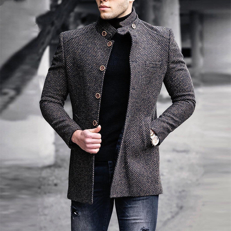 Men's handsome Personality Casual Jacket