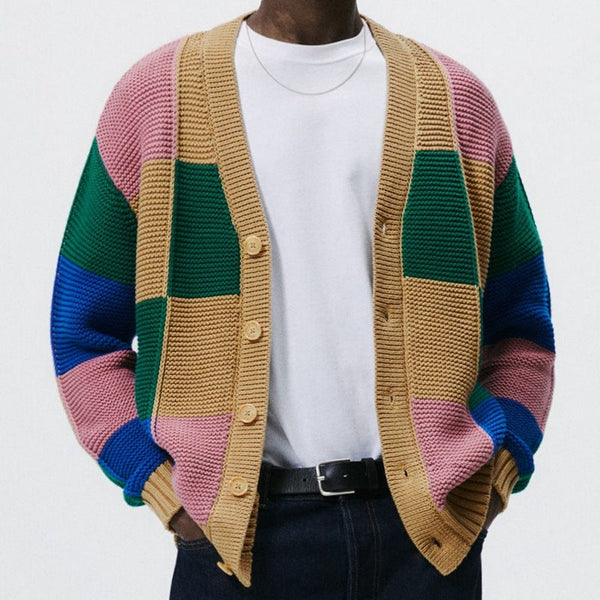 Men's Knitwear European And American Cardigan Sweater