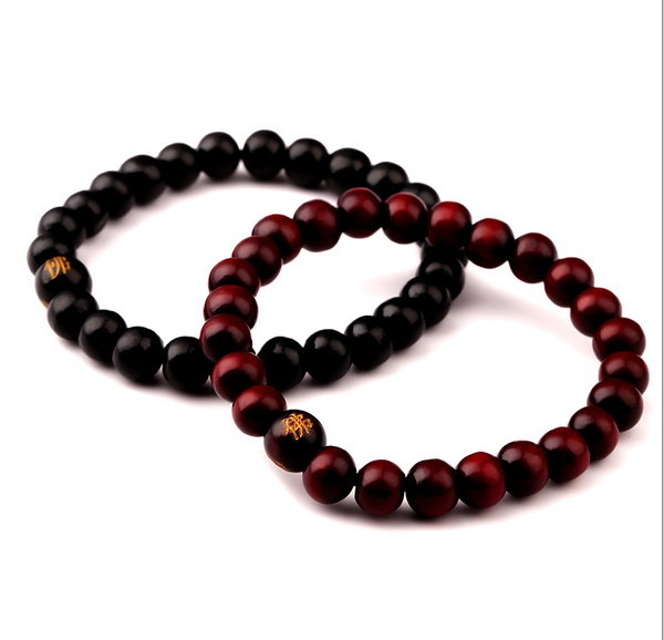 Natural Wooden Beaded Root bracelet