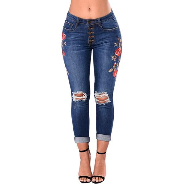 Women Pencil Denim Jeans