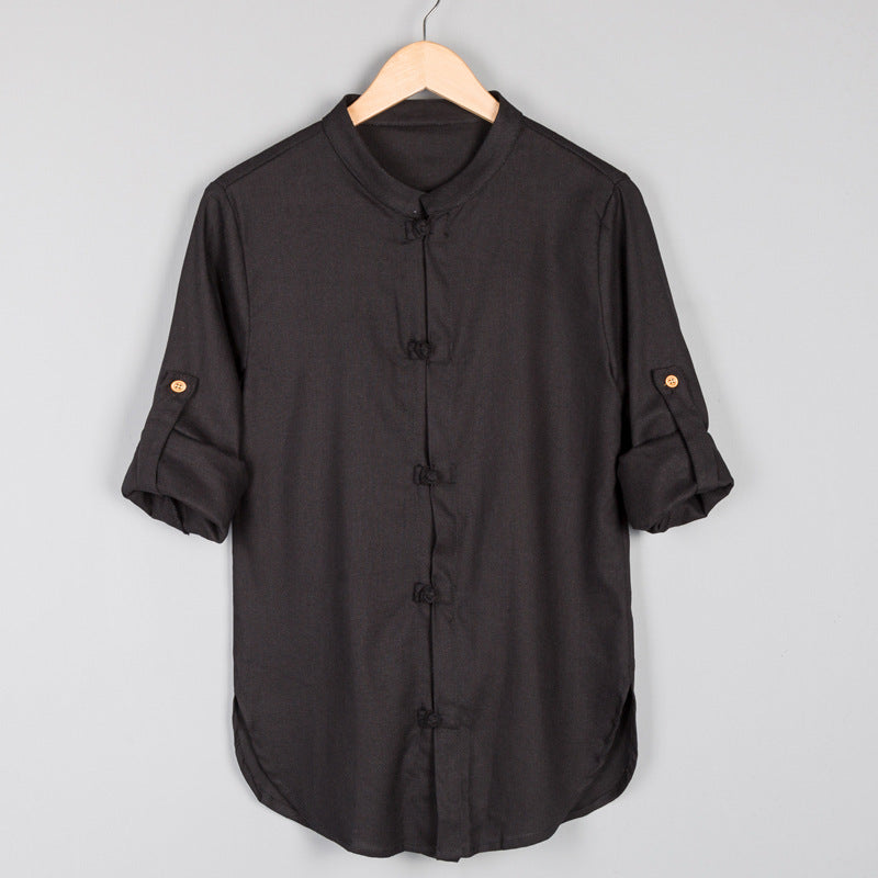 Men's Cotton Linen Shirt