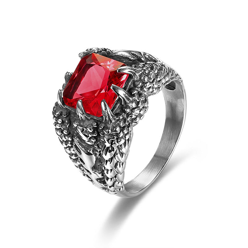 Diamond Dragon Claw Ring