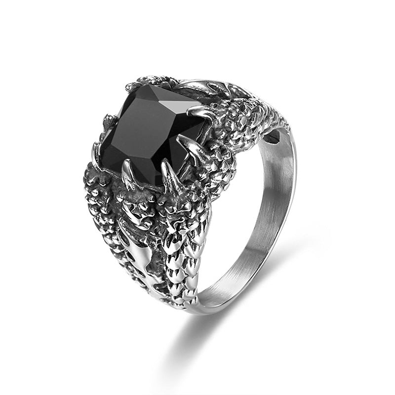 Diamond Dragon Claw Ring