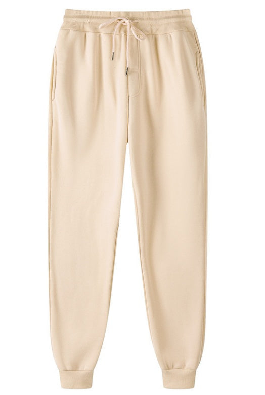 Hip Hop Fleece Casual Pants Men
