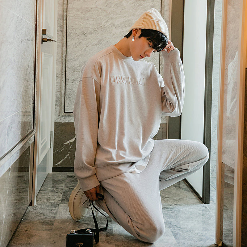 casual Two Piece Spring/summer jumpsuit for men