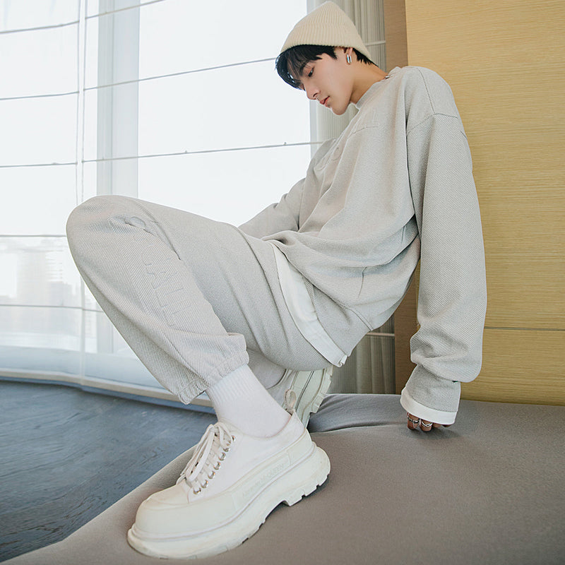 casual Two Piece Spring/summer jumpsuit for men