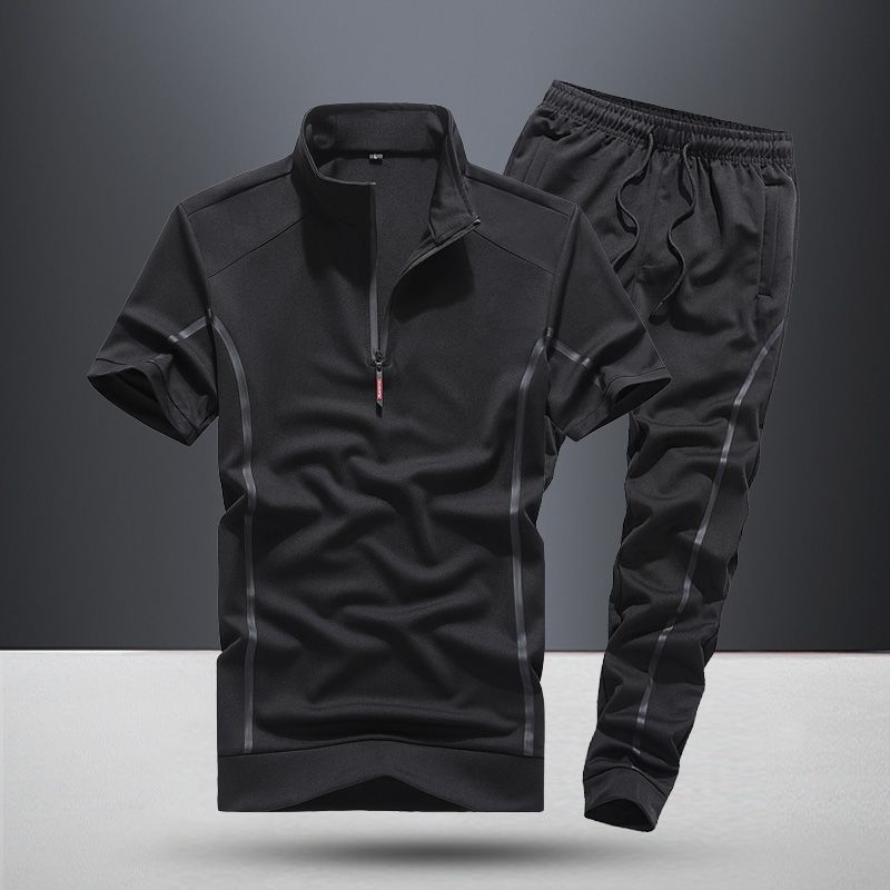 Spring And Summer Casual Running Suit Men