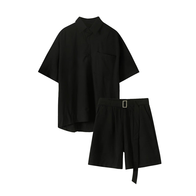 Summer Trendy Fashion Loose JumpSuit Men