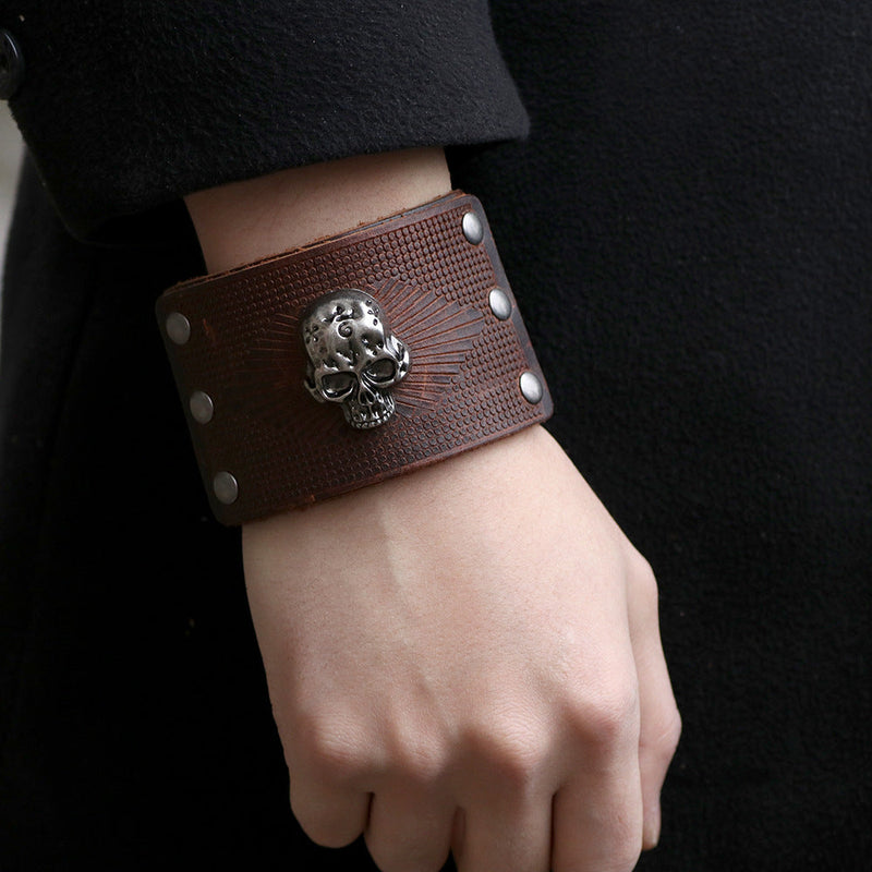 New cowhide bracelet for men