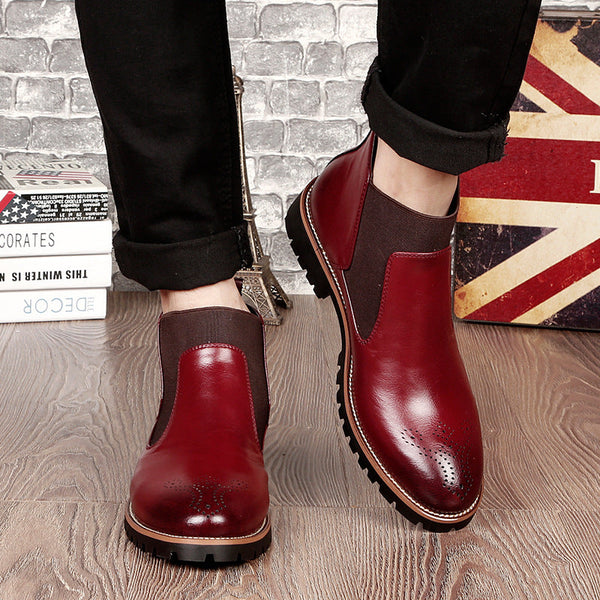 Brock Leather Boots Men