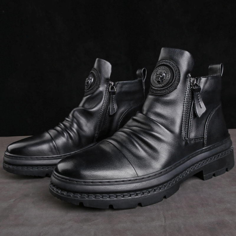Men's All-match High-top With Velvet Tactical Military Boots