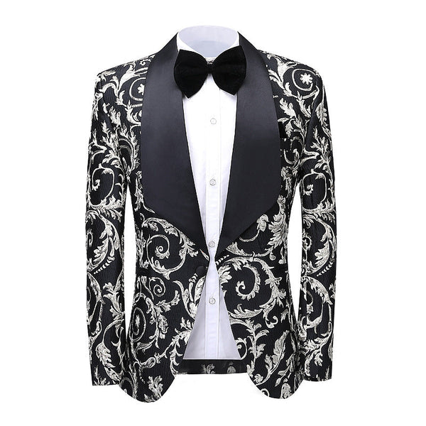 Two-piece designer suit men