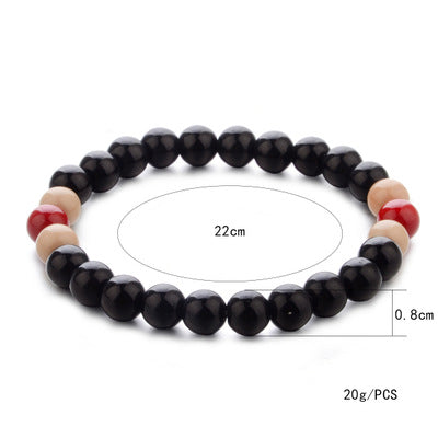 Healing Balance Energy Beads charm bracelet