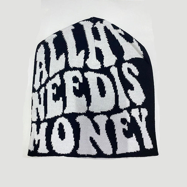 ALL HE NEED IS MONEY cap