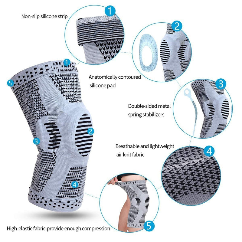 Sports Knee Support Compression Knee Sleeve