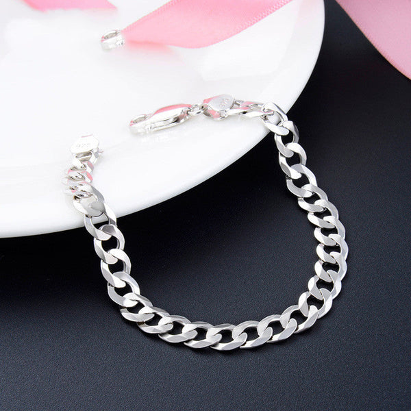 Silver Men's Bracelet Trend Horsewhip