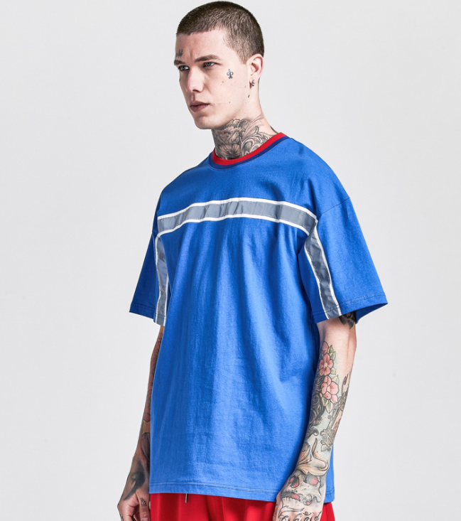HZIJUE Striped Vintage T-Shirt