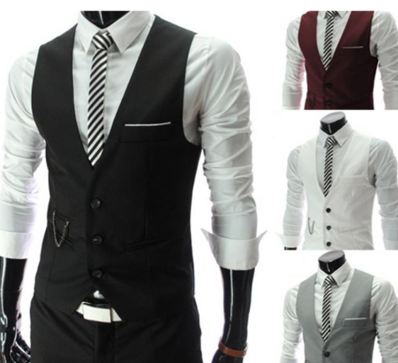 Suit vest for men