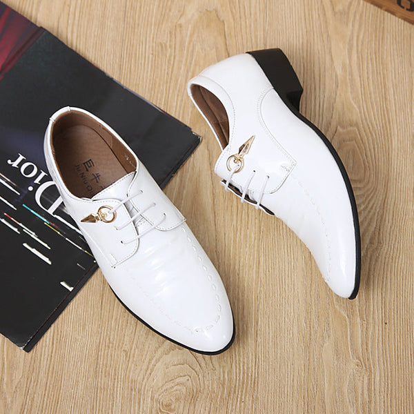 Formal Mens Dress Shoes Leather Luxury Wedding Shoes Men