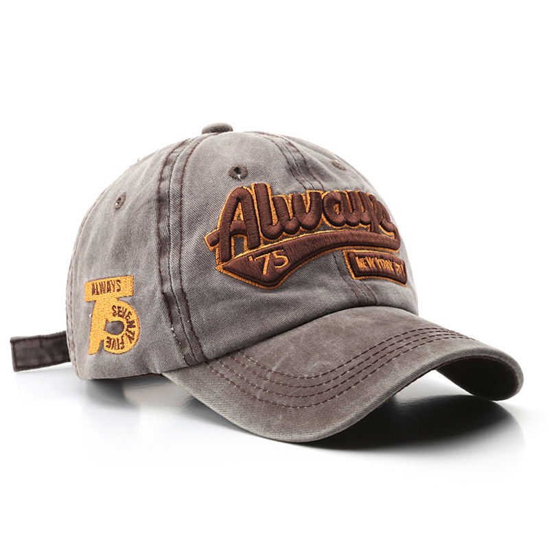 Letter Embroidery Baseball Cap