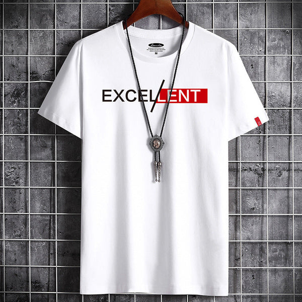 Summer Cotton Men's Short-sleeved T-shirt