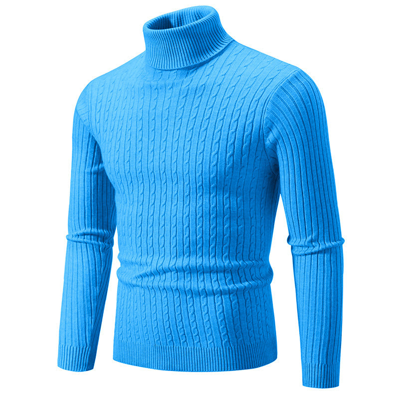 Retro High Collar Bottoming slim Sweater