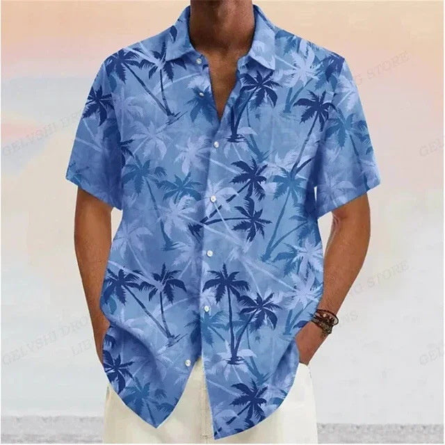 Graffiti Short Sleeve 3D Printed Fashion Casual shirt