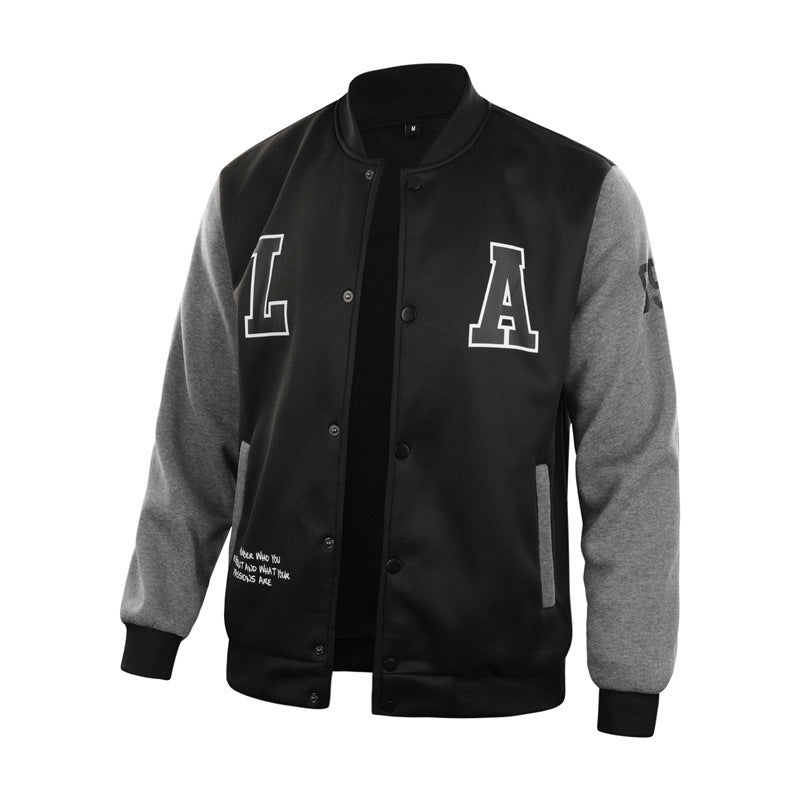 Couple's Outdoor Sports And Casual Baseball Coat