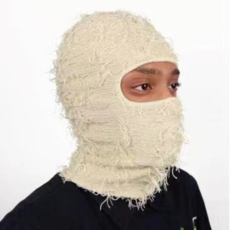 Balaclava Men's And Women's Knitted Camouflage Headgear Wool Hat