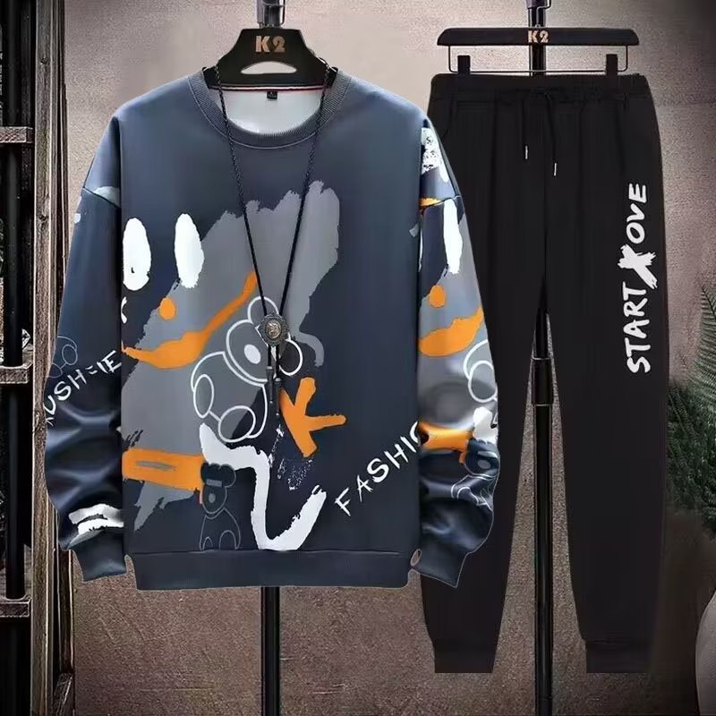 Sports Suit With Ankle Banded Pants