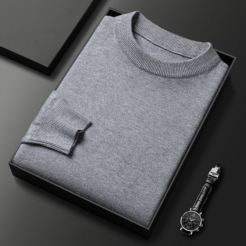 Autumn And Winter Knitting Bottoming Shirt Men