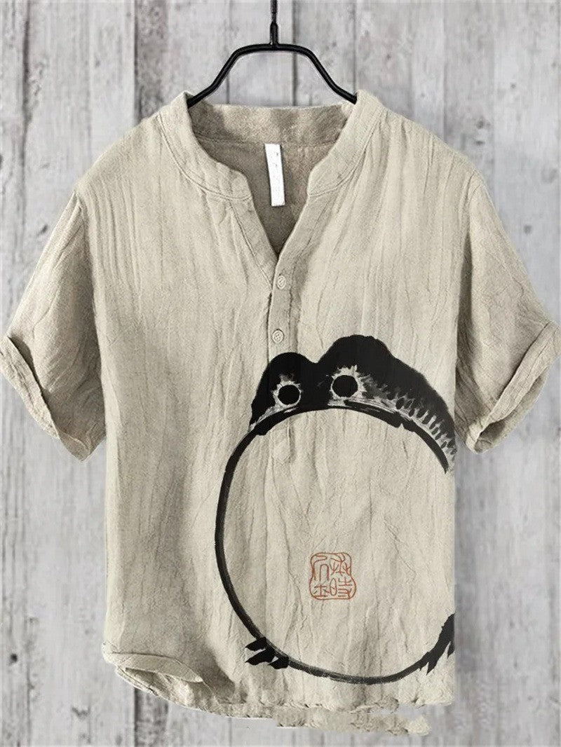 Men's three Breasted shirt