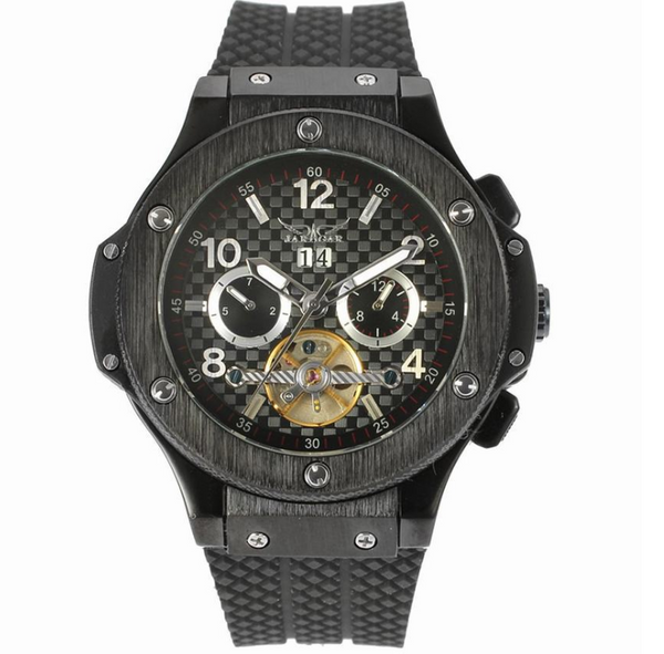 Black Mechanical watch for men