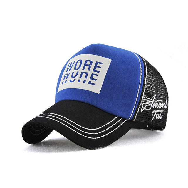 Letter Net Baseball Cap