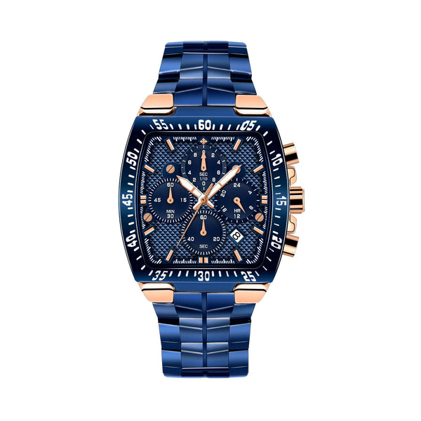 Seven Needle Steel Belt Non - Mechanical Waterproof watch Men