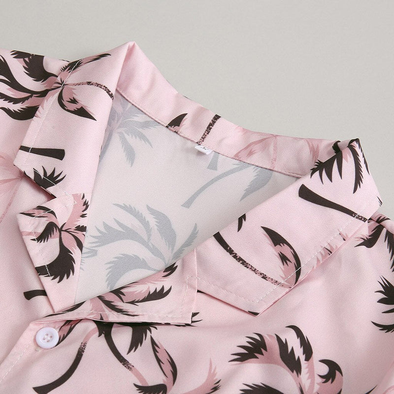 Men's Printed Beach Shirt