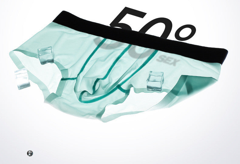 Super Thin Ice Silk Seamless Boxer Pants