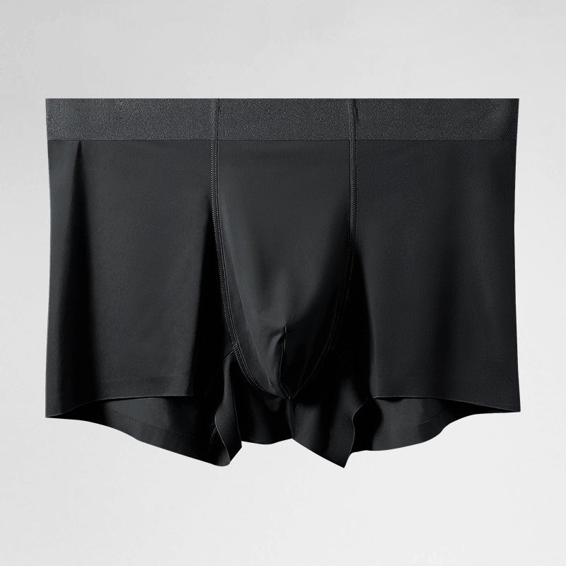 Men's Ice Silk Flat Corner Comfortable And Breathable underwear