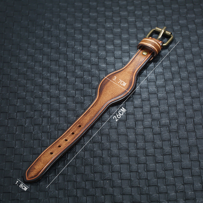 New Retro Distressed Leather Bracelet