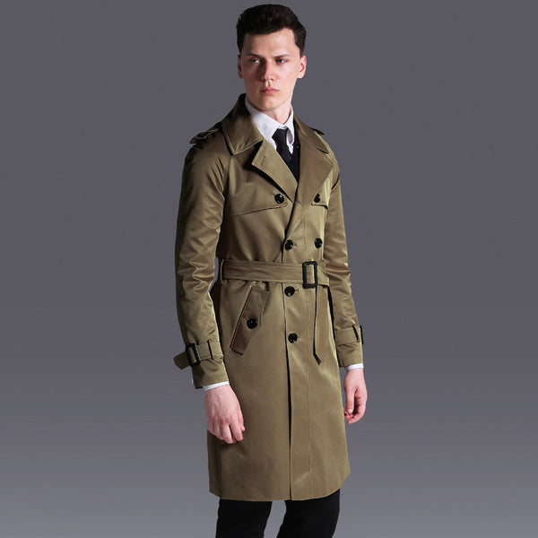 Men's Double-breasted Coat