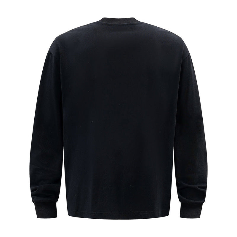 American Street Fashion Printed Letter Long Sleeve sweater