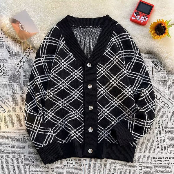 Japanese Men's Idle Style Autumn sweater